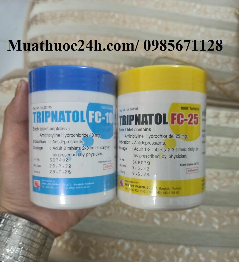 Thuốc Tripnatol FC-25 mg Amitriptyline giá bao nhiêu mua ở đâu?