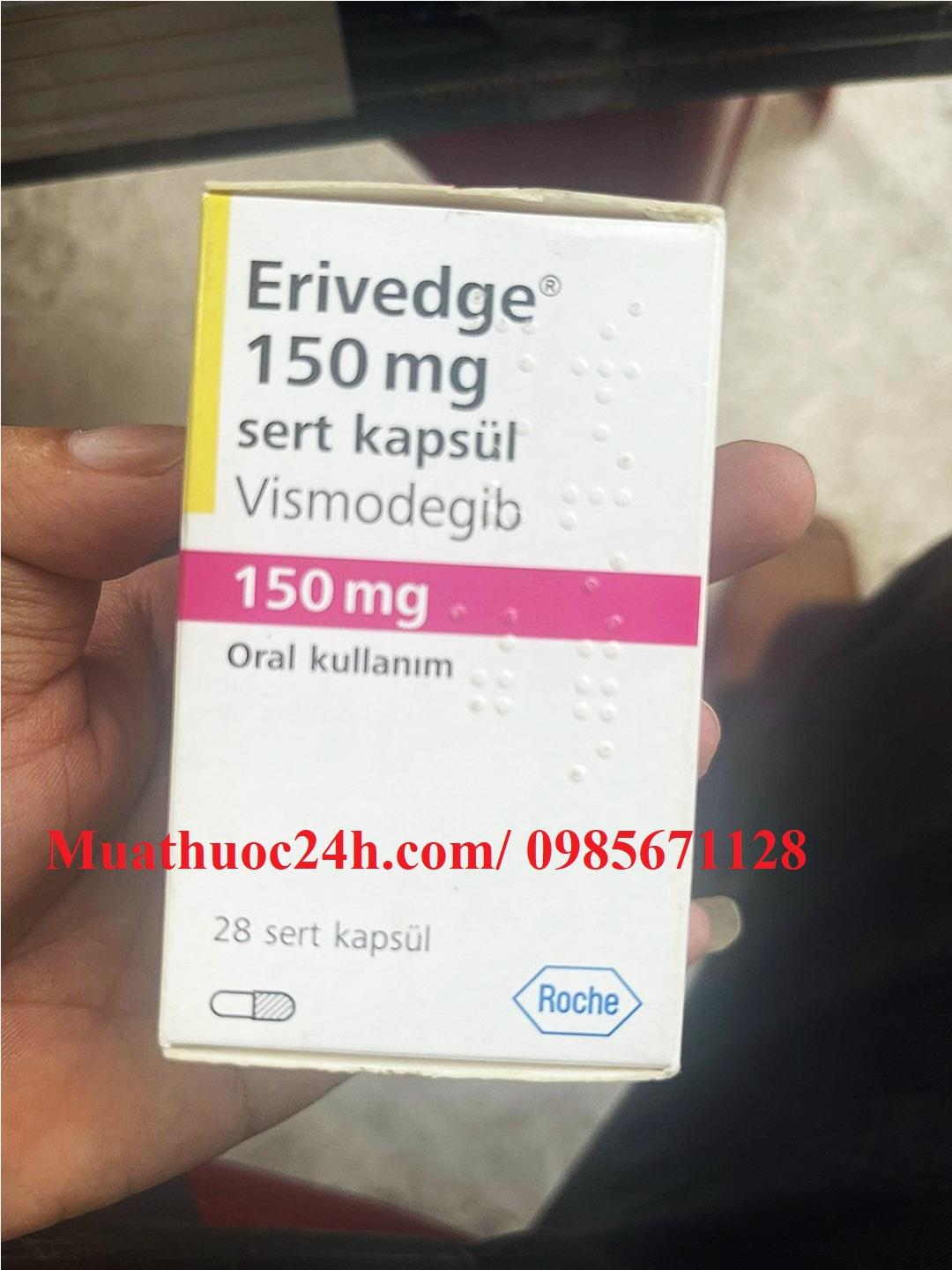 Thuốc Erivedge 150mg Vismodegib giá bao nhiêu mua ở đâu?
