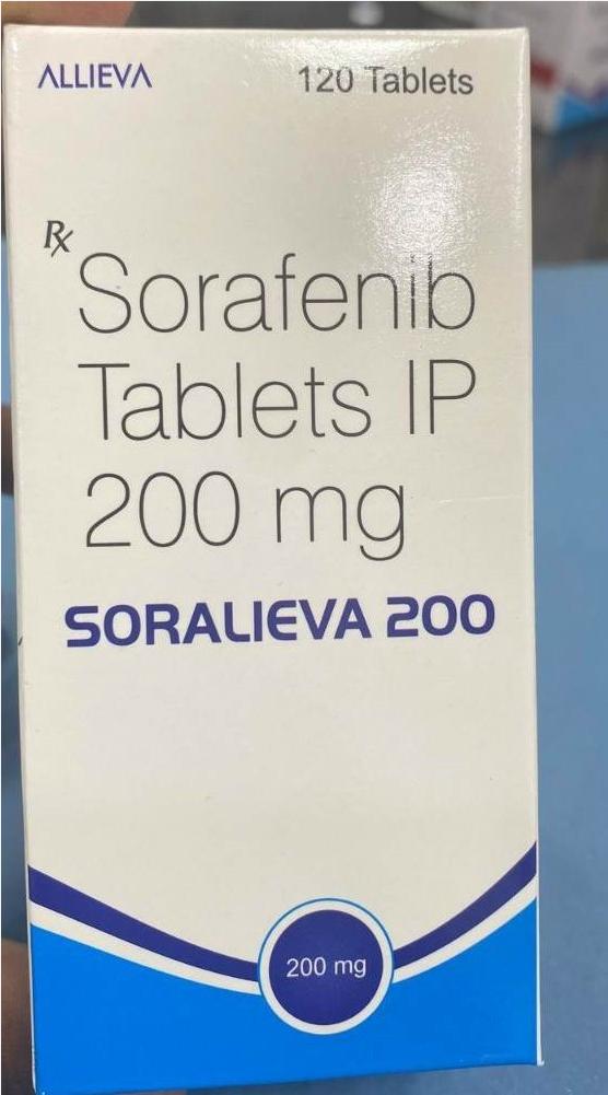 Thuốc Soralieva Sorafenib 200mg giá bao nhiêu mua ở đâu?