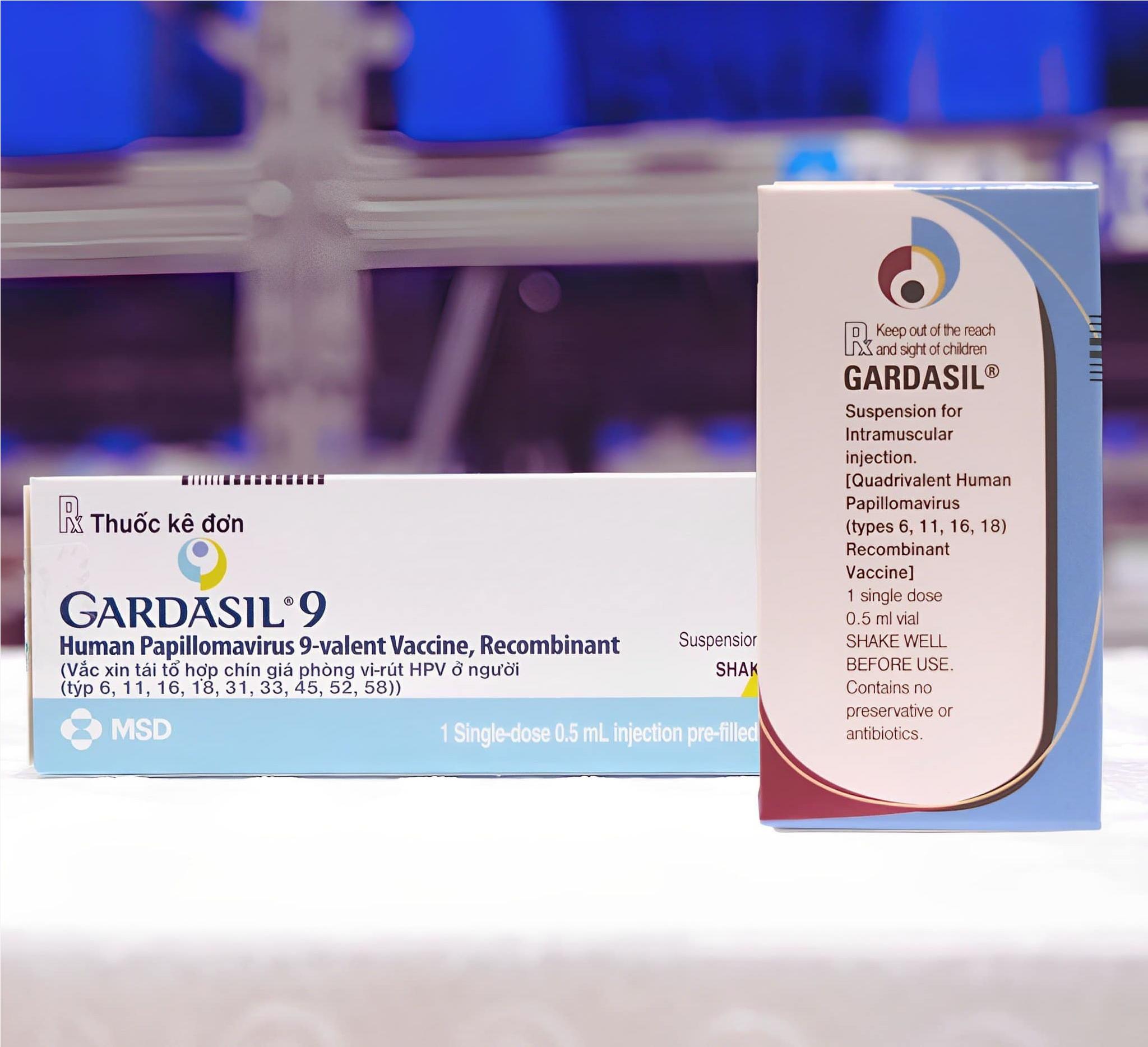 Vaccine Gardasil 4 và 9 phòng ngừa HPV giá bao nhiêu mua ở đâu?