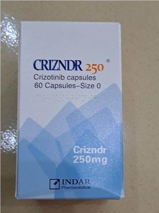 Thuốc Crizndr 250 Crizotinib giá bao nhiêu mua ở đâu?