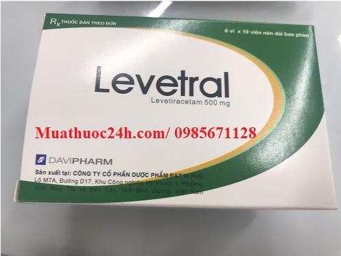 Thuốc Levetral 500mg Levetiracetam giá bao nhiêu mua ở đâu
