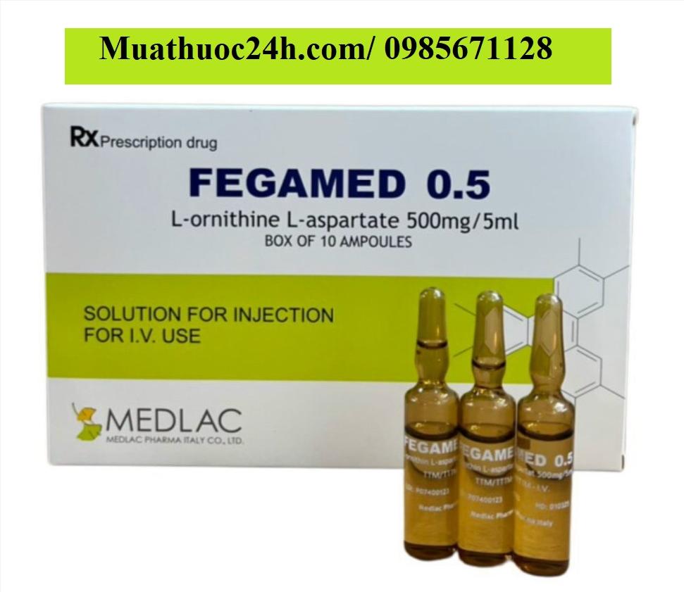 Thuốc Fegamed 0.5 Medlac giá bao nhiêu mua ở đâu