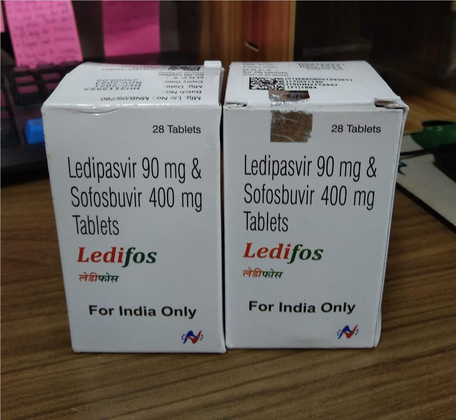 Thuốc Ledifos điều trị viêm gan C mua ở đâu, thuốc Ledifos hàng xách tay giá bao nhiêu?