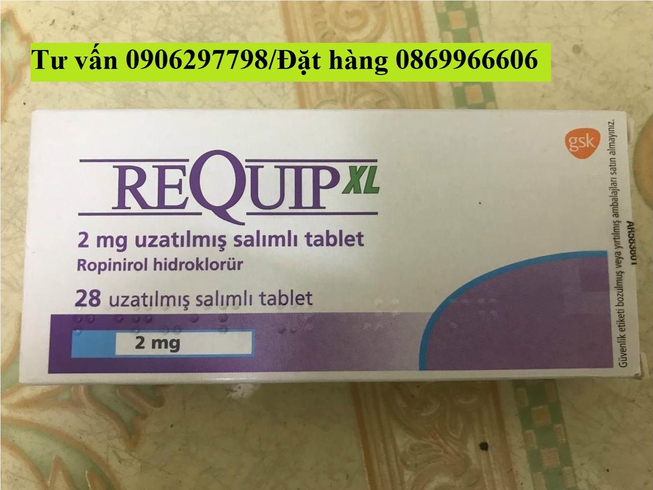 Thuốc Requip XL Ropinirole giá bao nhiêu mua ở đâu?