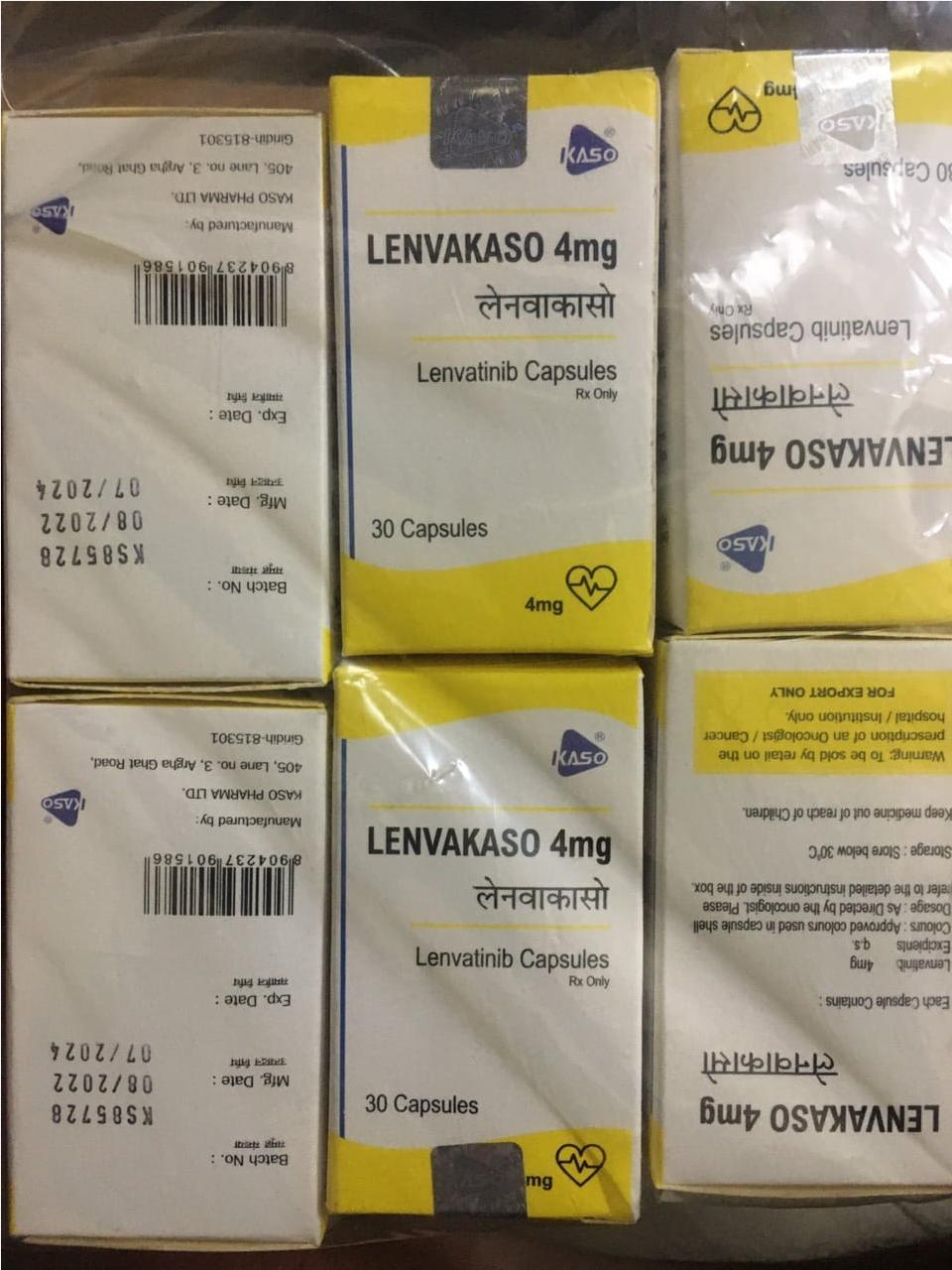 Thuốc Lenvakaso 4mg 10mg Lenvatinib giá bao nhiêu mua ở đâu