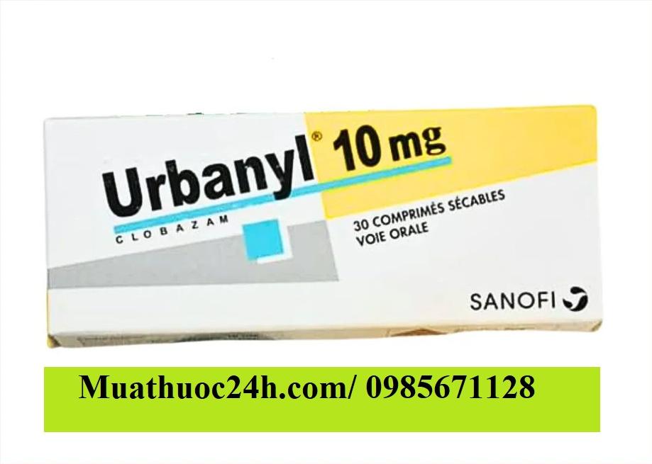 Thuốc Urbanyl 10mg Clobazam giá bao nhiêu mua ở đâu
