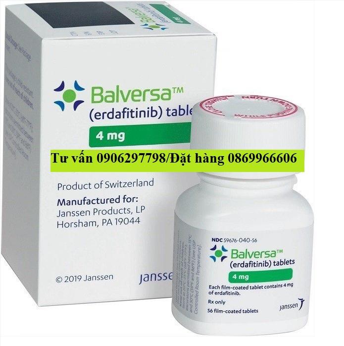 Thuốc Balversa Erdafitinib giá bao nhiêu mua ở đâu?