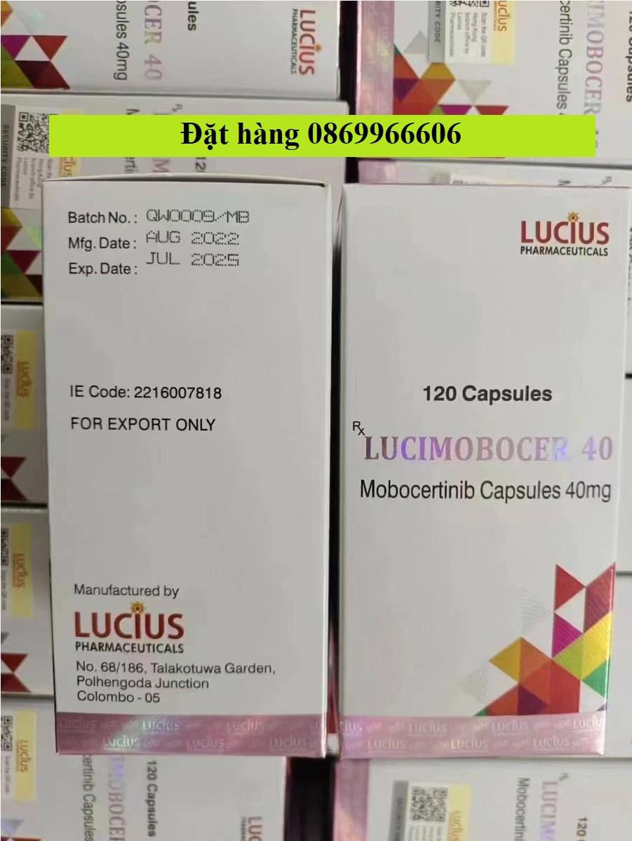 Thuốc Lucimobocer 40 Mobocertinib giá bao nhiêu mua ở đâu?