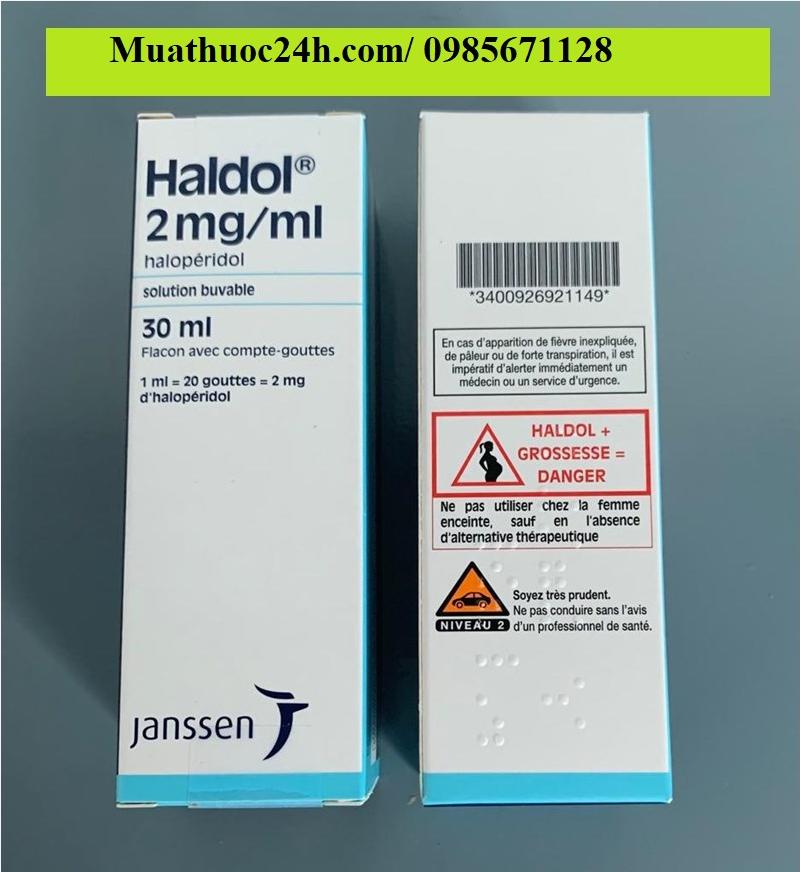 Thuốc Haldol 2mg/ml Haloperidol giá bao nhiêu mua ở đâu?