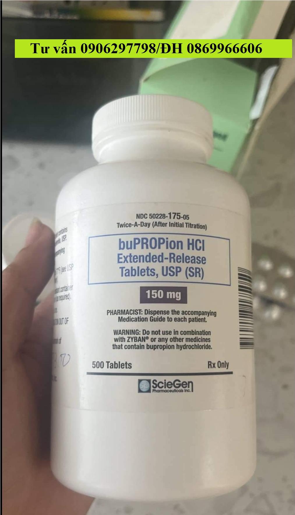 Thuốc Bupropion giá bao nhiêu mua ở đâu?