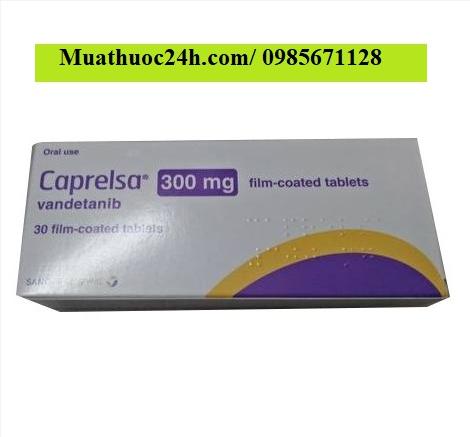 Thuốc Caprelsa 300mg Vandetanib giá bao nhiêu mua ở đâu?
