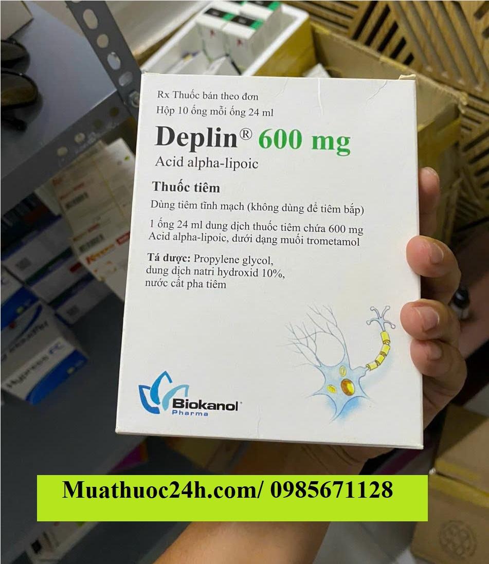 Thuốc Deplin 600mg Alpha - Lipoic acid giá bao nhiêu mua ở đâu?