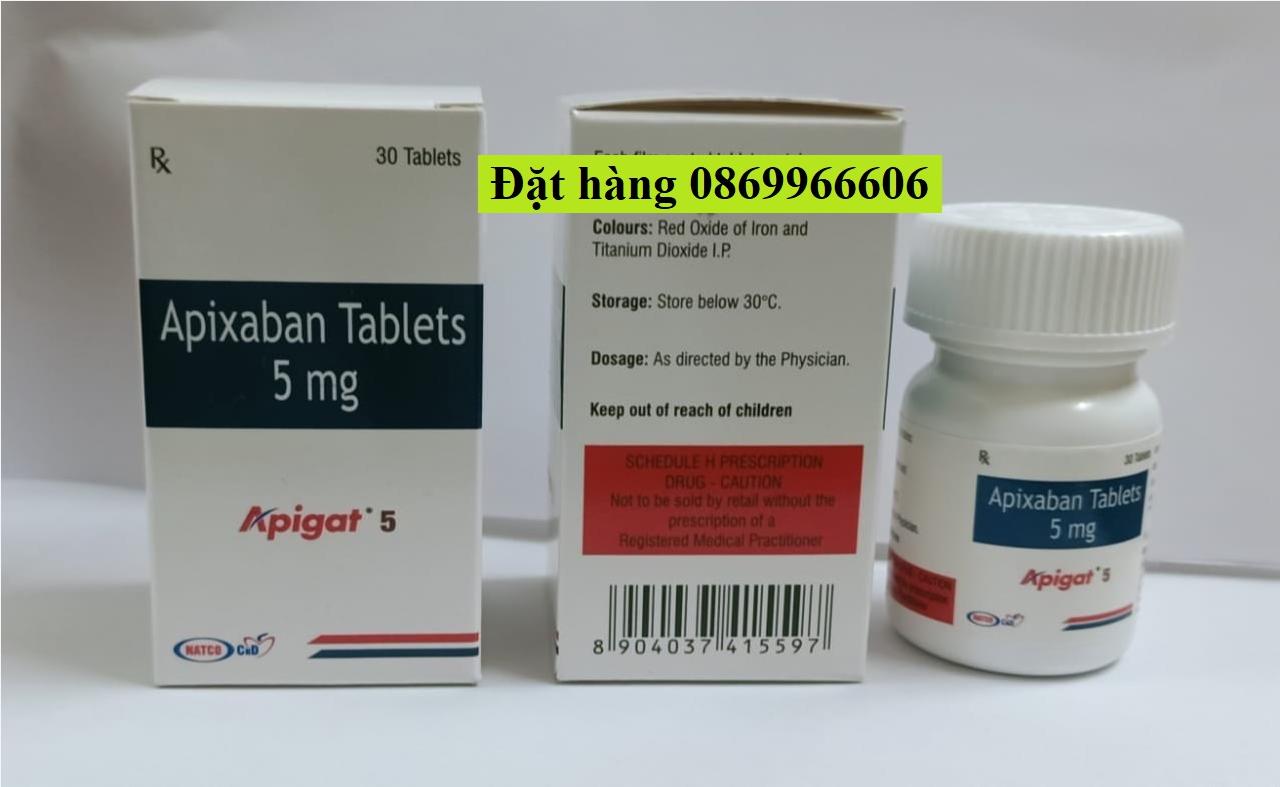 Thuốc Apigat 5 Apixaban giá bao nhiêu mua ở đâu?