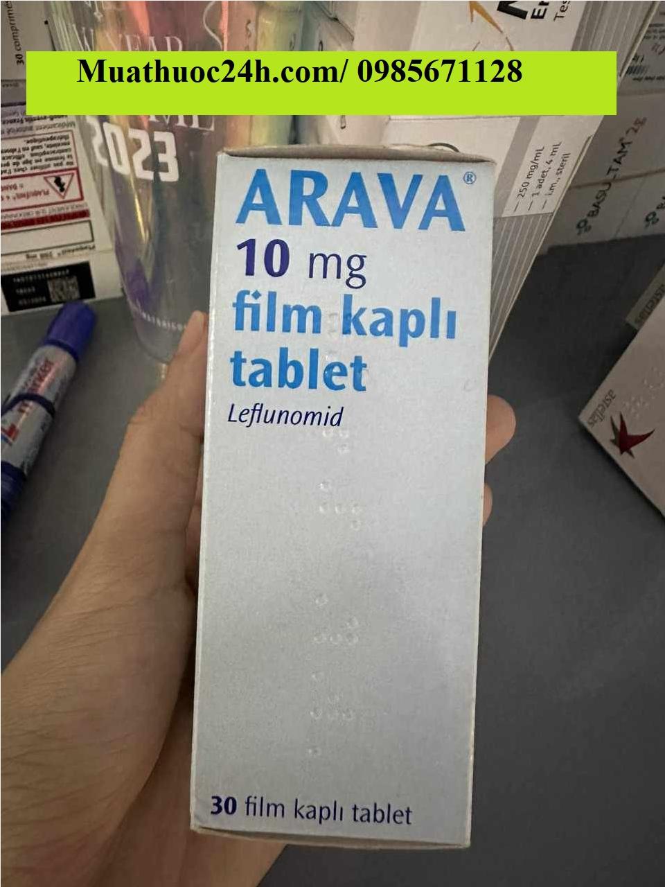 Thuốc Arava 20mg Leflunomide giá bao nhiêu mua ở đâu?