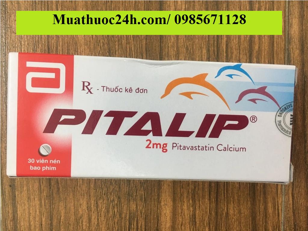 Thuốc Pitalip 2mg Pitavastatin giá bao nhiêu mua ở đâu