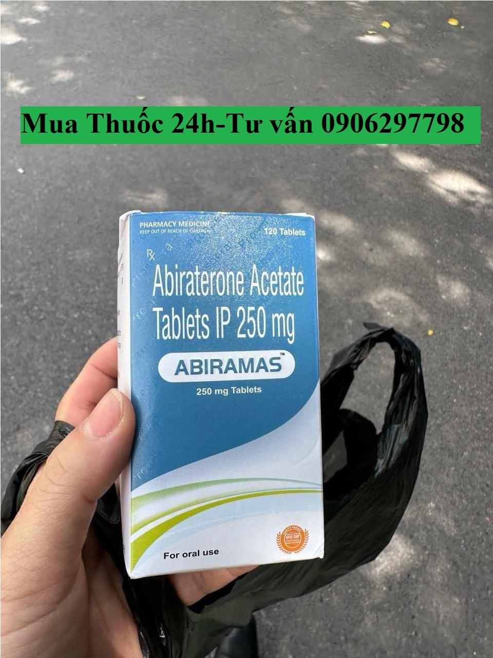 Thuốc Abiramas Abiraterone 250mg giá bao nhiêu mua ở đâu?