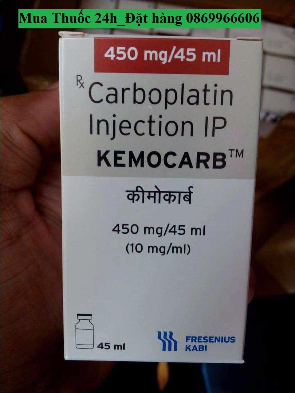 Thuốc Kemocarb Carboplatin giá bao nhiêu mua ở đâu?