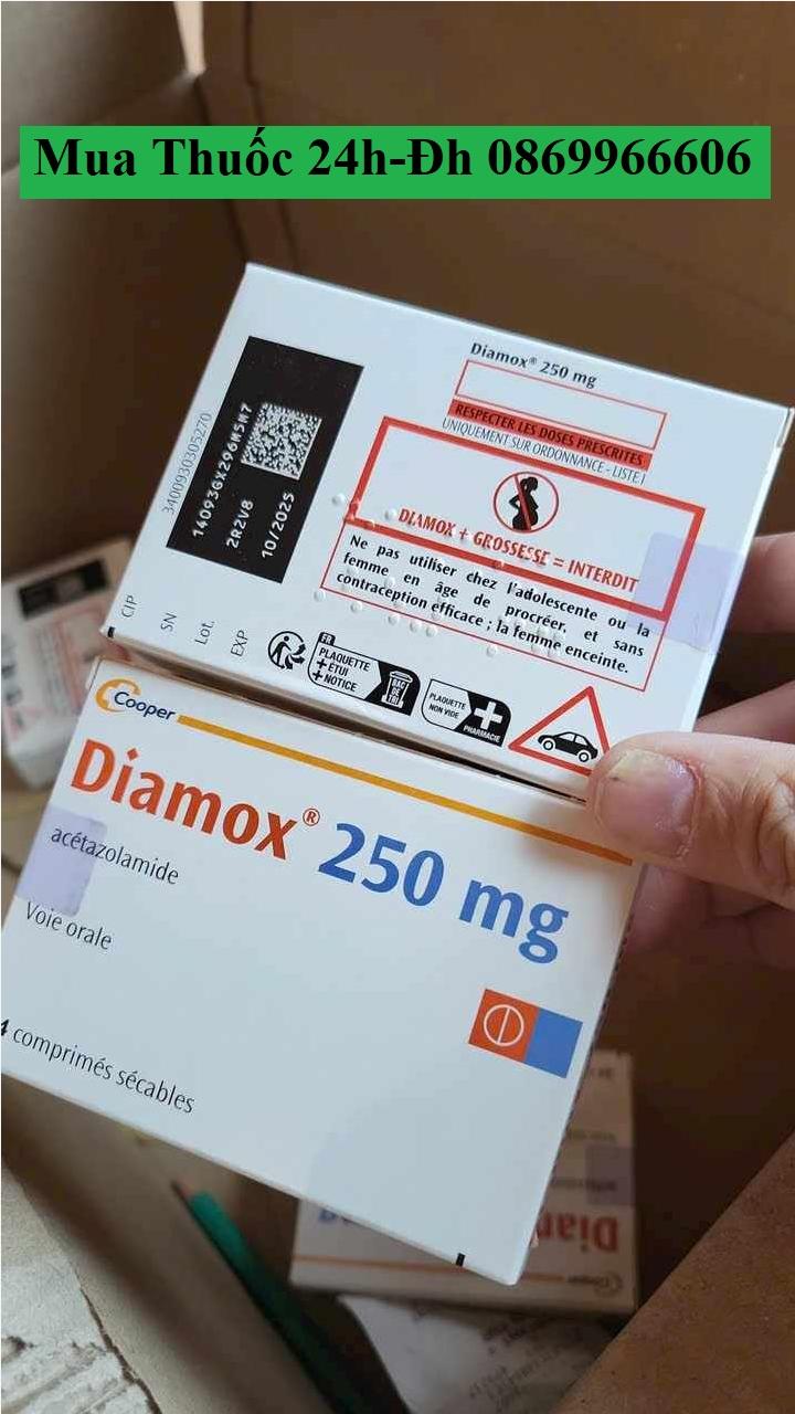 Thuốc Diamox Acetazolamide 250 giá bao nhiêu mua ở đâu?