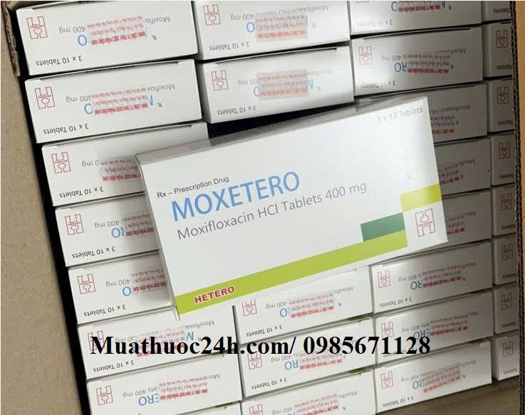 Thuốc Moxetero 400mg Moxifloxacin giá bao nhiêu mua ở đâu?