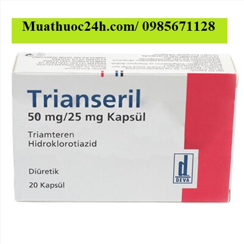 Thuốc Trianseril 50mg/25mg giá bao nhiêu mua ở đâu