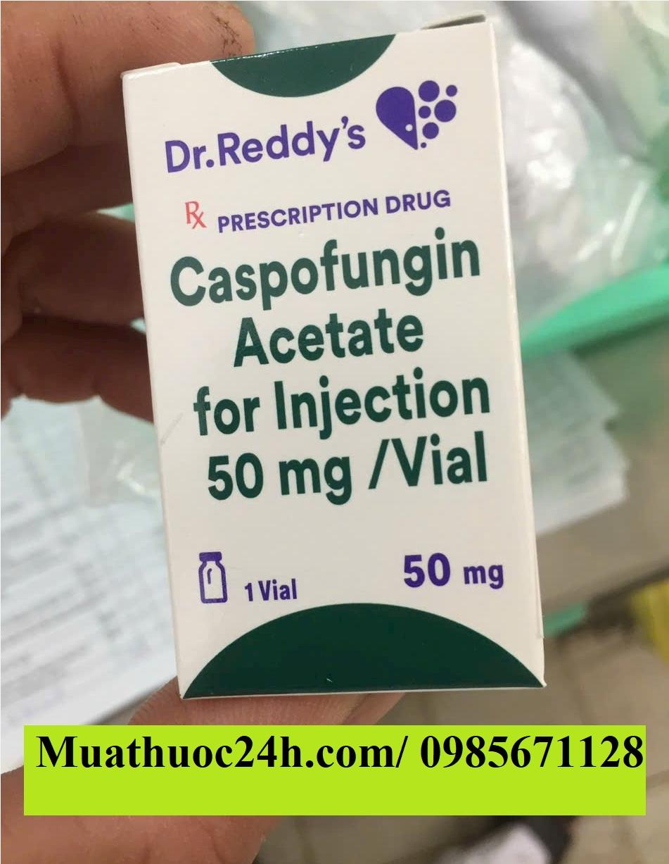 Thuốc Caspofungin Acetate for injection 50mg/Vial giá bao nhiêu mua ở đâu?