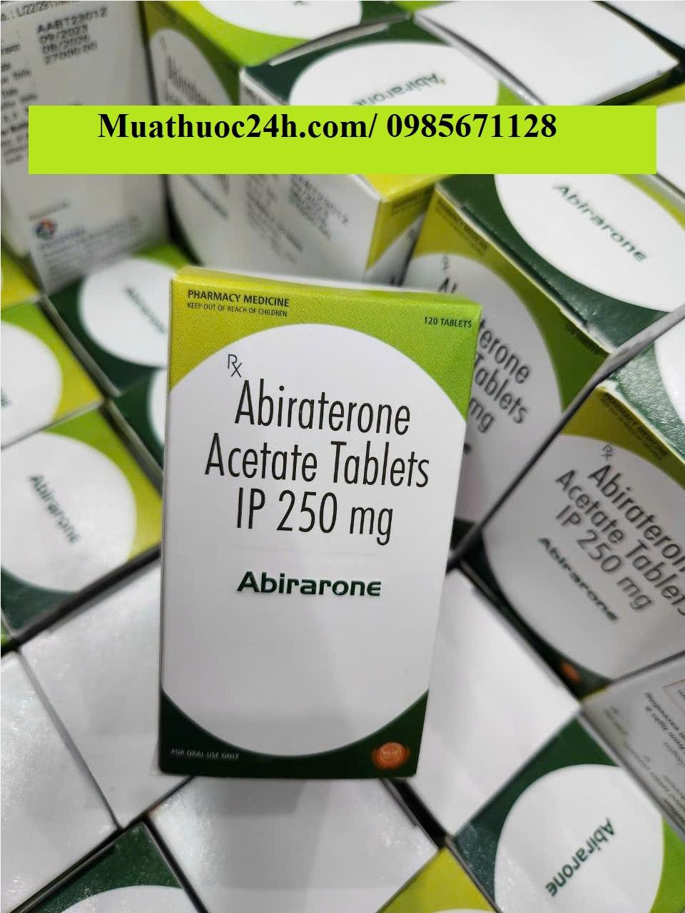 Thuốc Abirarone Abiraterone Acetate 250mg giá bao nhiêu mua ở đâu?