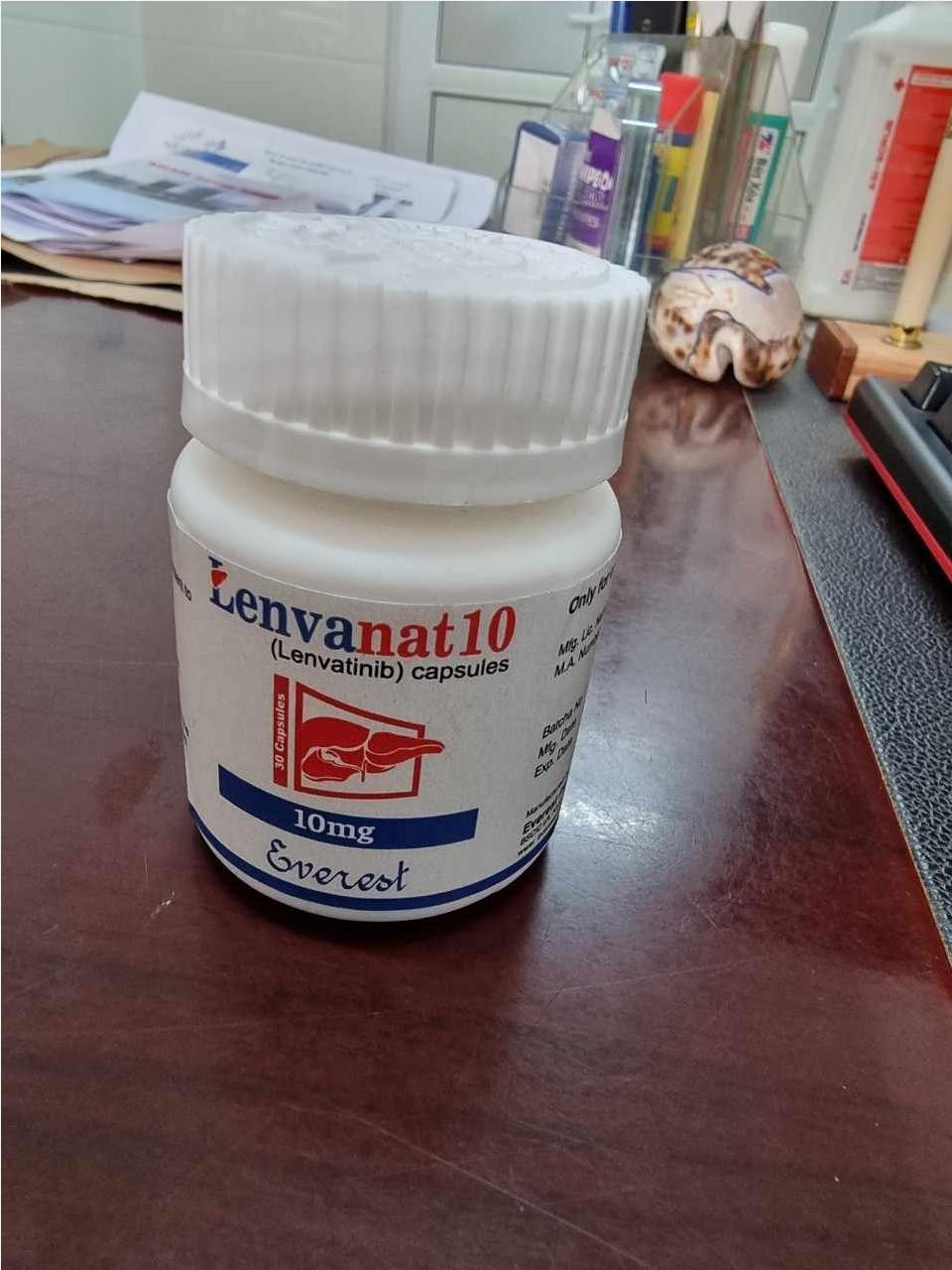 Thuốc Lenvanat Lenvatinib 4mg 10mg giá bao nhiêu mua ở đâu?