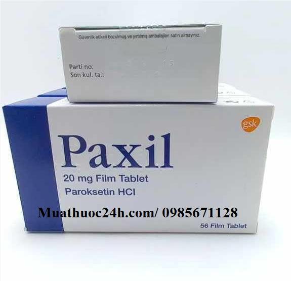 Thuốc Paxil 20mg Paroxetine giá bao nhiêu mua ở đâu?