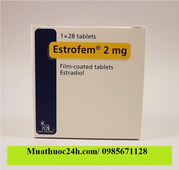 Thuốc Estrofem 2mg Estradiol giá bao nhiêu mua ở đâu?