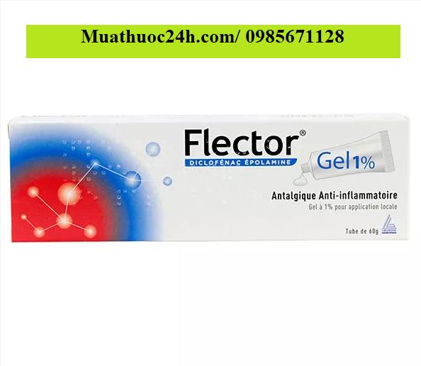 Thuốc Flector Gel 1% Diclofenac giá bao nhiêu mua ở đâu?