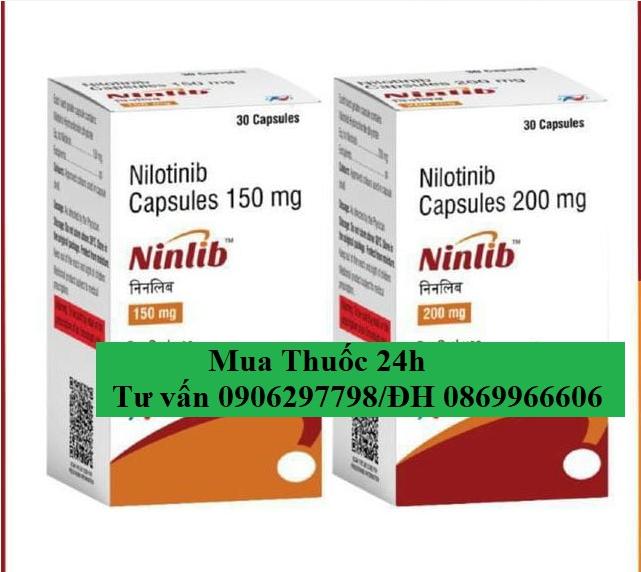 Thuốc Ninlib Nilotinib 150mg giá bao nhiêu mua ở đâu?