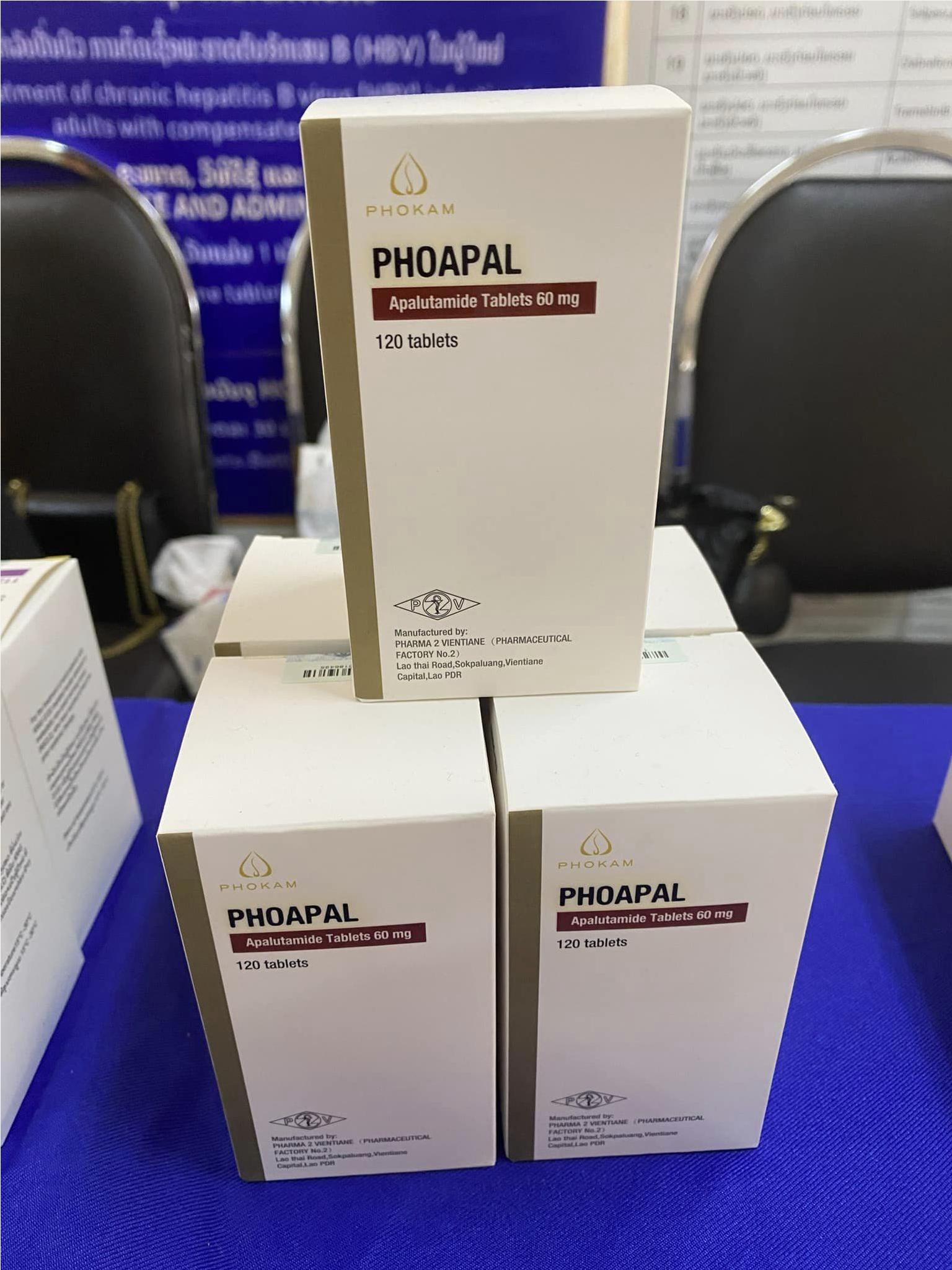 Thuốc Phoapal Apalutamide 60mg giá bao nhiêu mua ở đâu?