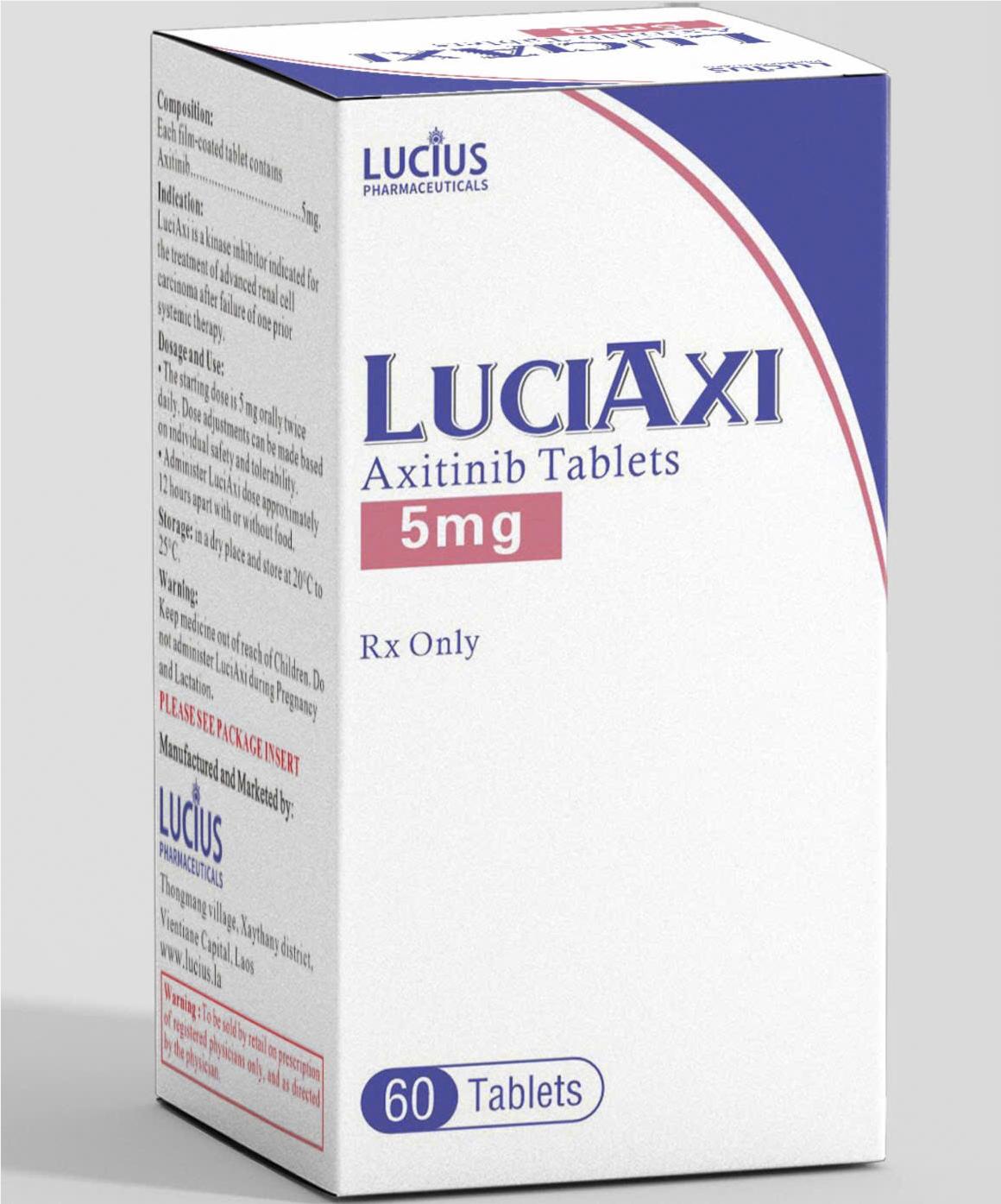 Thuốc Luciaxi Axitinib 5mg giá bao nhiêu?