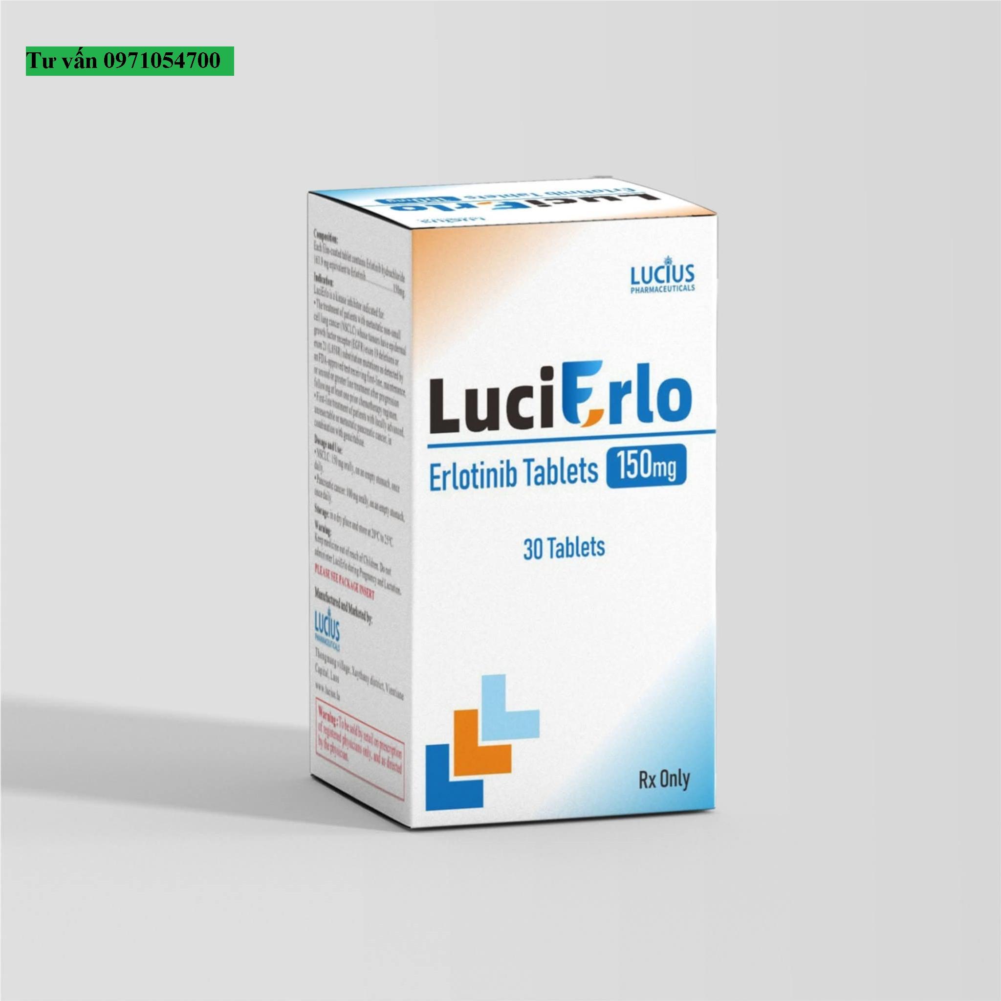Thuốc Lucierlo Erlotinib giá bao nhiêu?