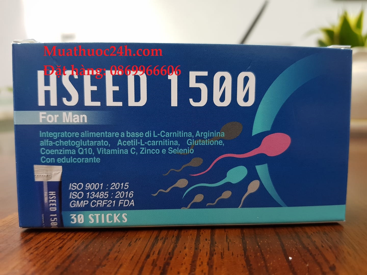 Hseed 1500 cải thiện chất lượng tinh trùng ở nam giới